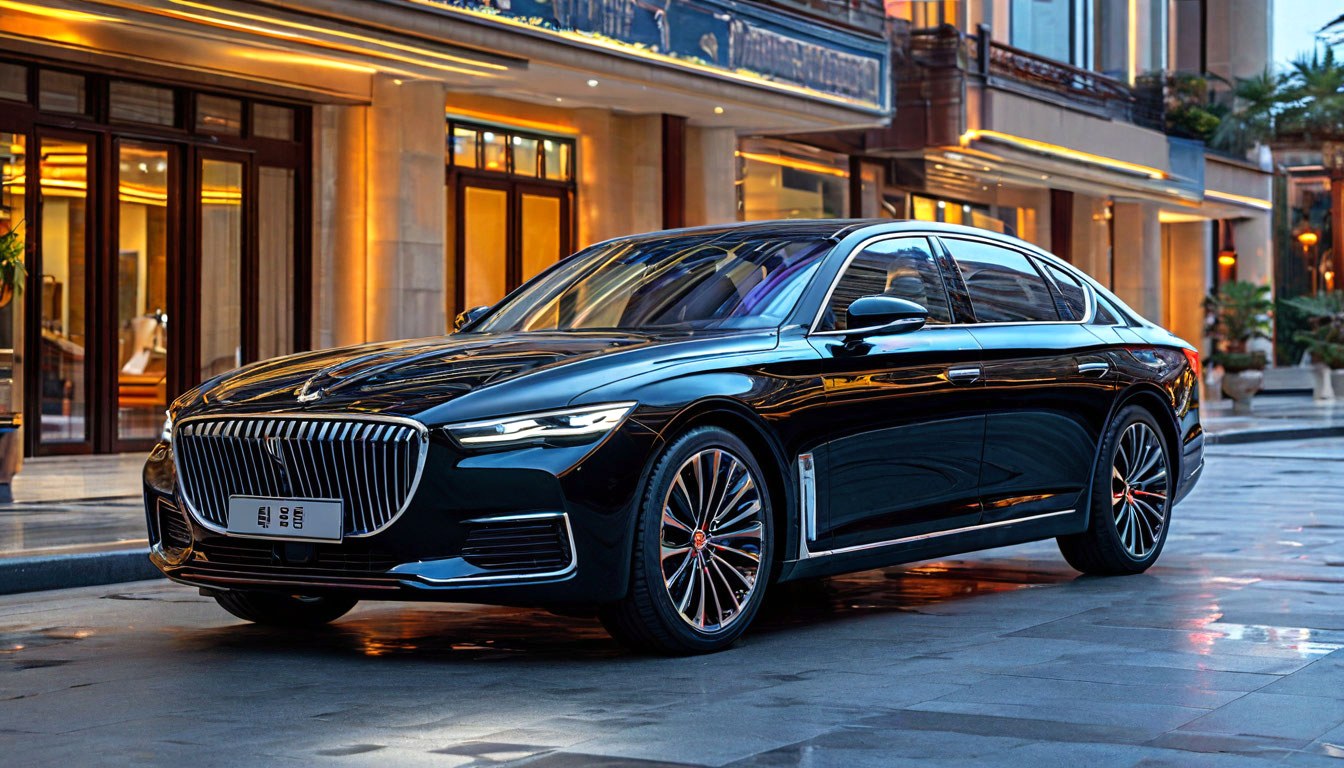 Hongqi H9 и HS7: цена привоза и представительский седан за деньги кроссовера